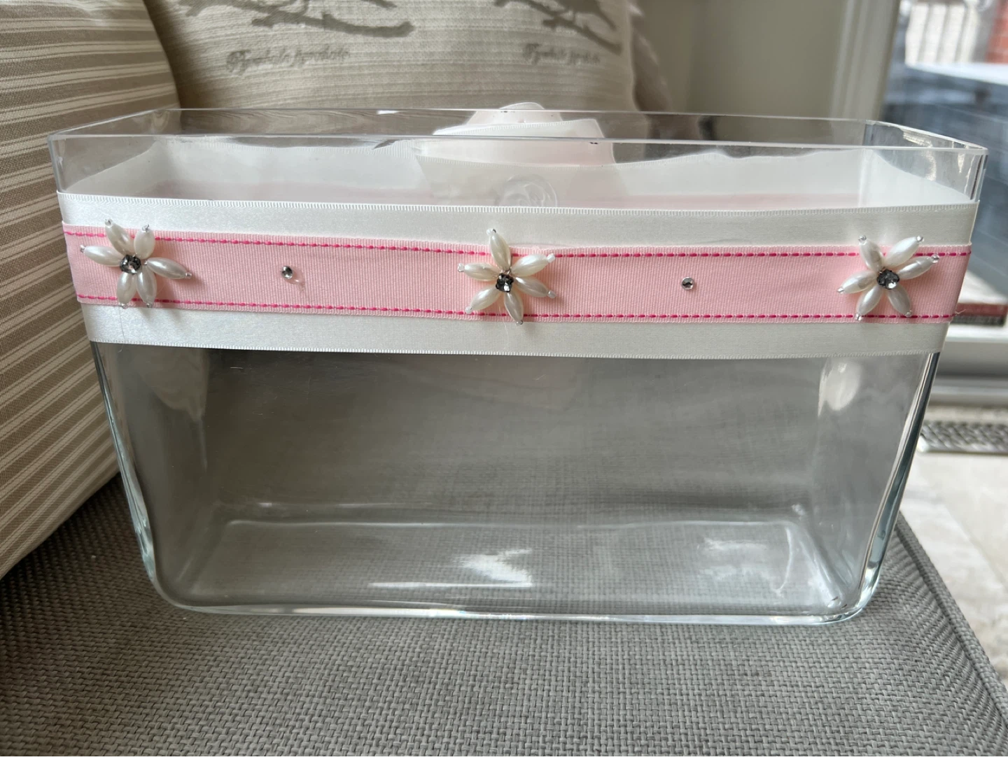 Handmade Glass Card/Envelope Box - photo 3