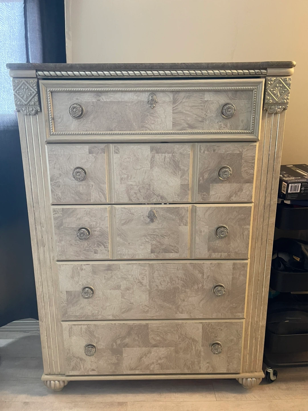 Bedroom Furniture Set - Dresser, Chest, and Bed Frame - photo 5