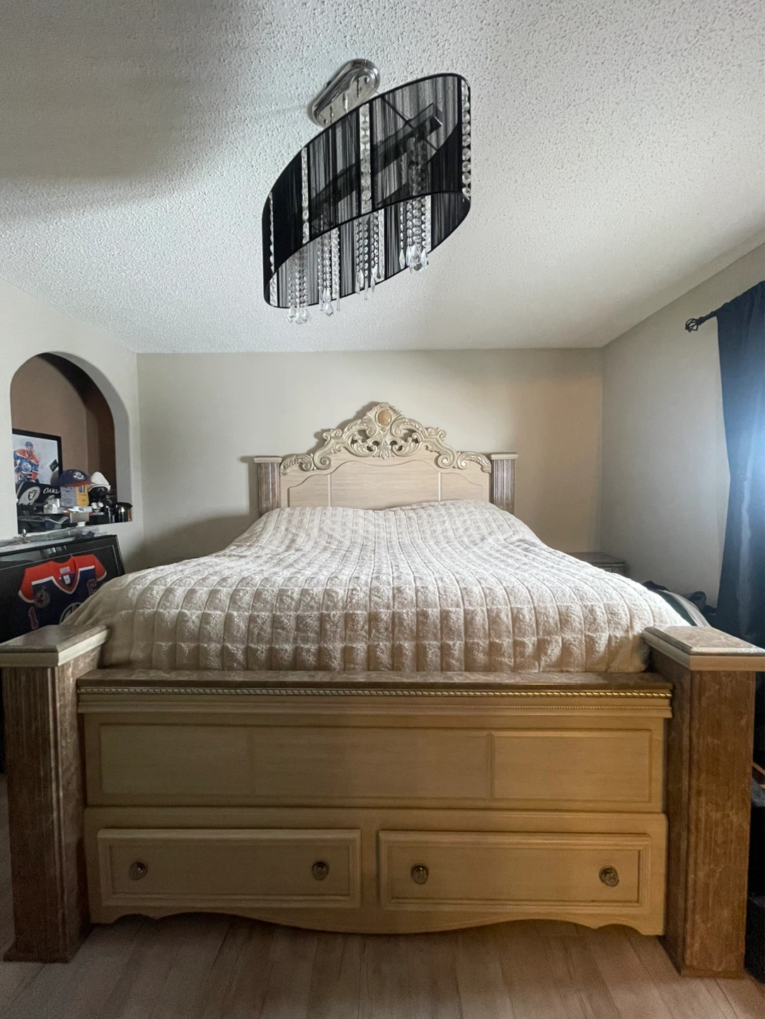 Bedroom Furniture Set - Dresser, Chest, and Bed Frame