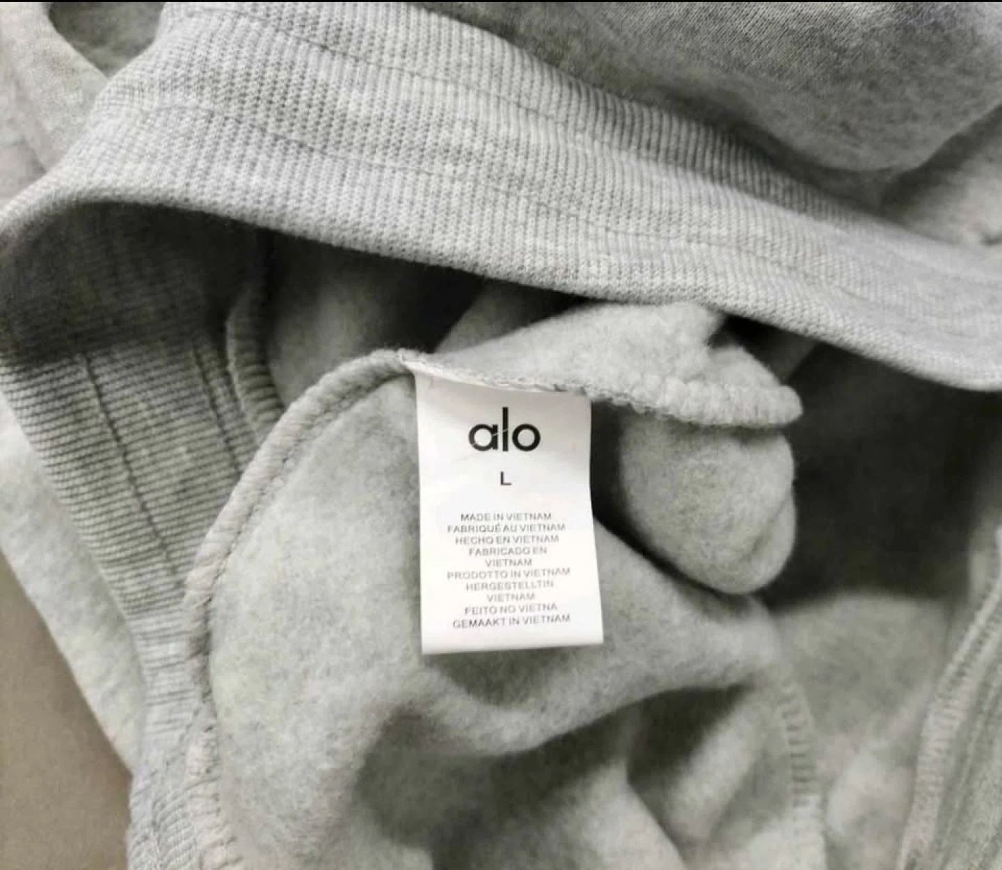 Alo Yoga Grey Sweatpants Size L - photo 3