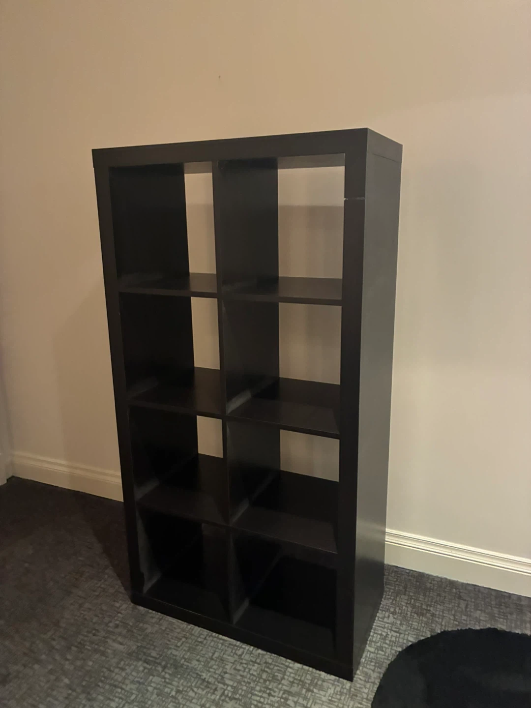 Dark Brown 8-Cube Storage Shelf - photo 3