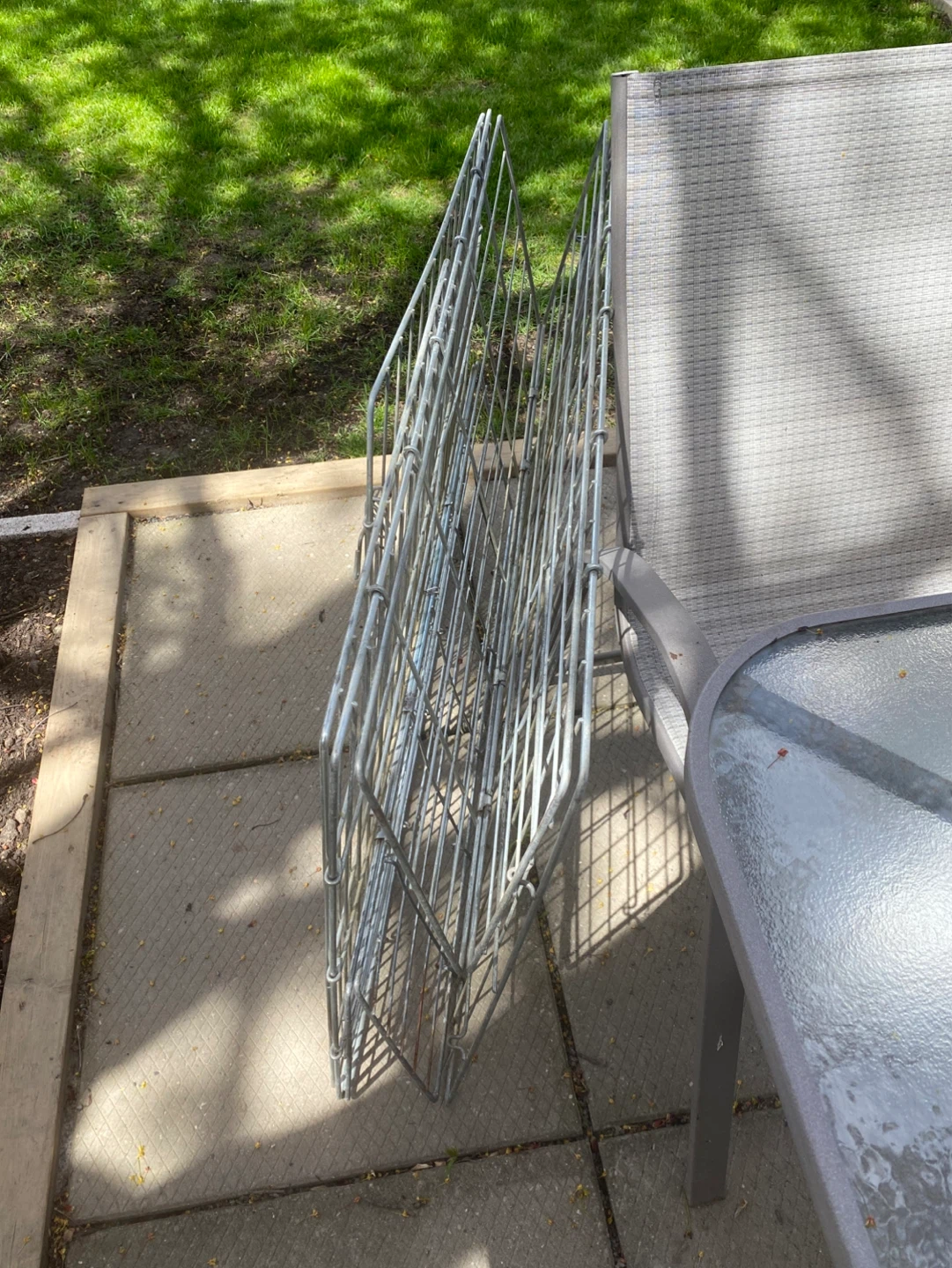 Used Wire Dog Crate / Pet Playpen Panels - photo 3