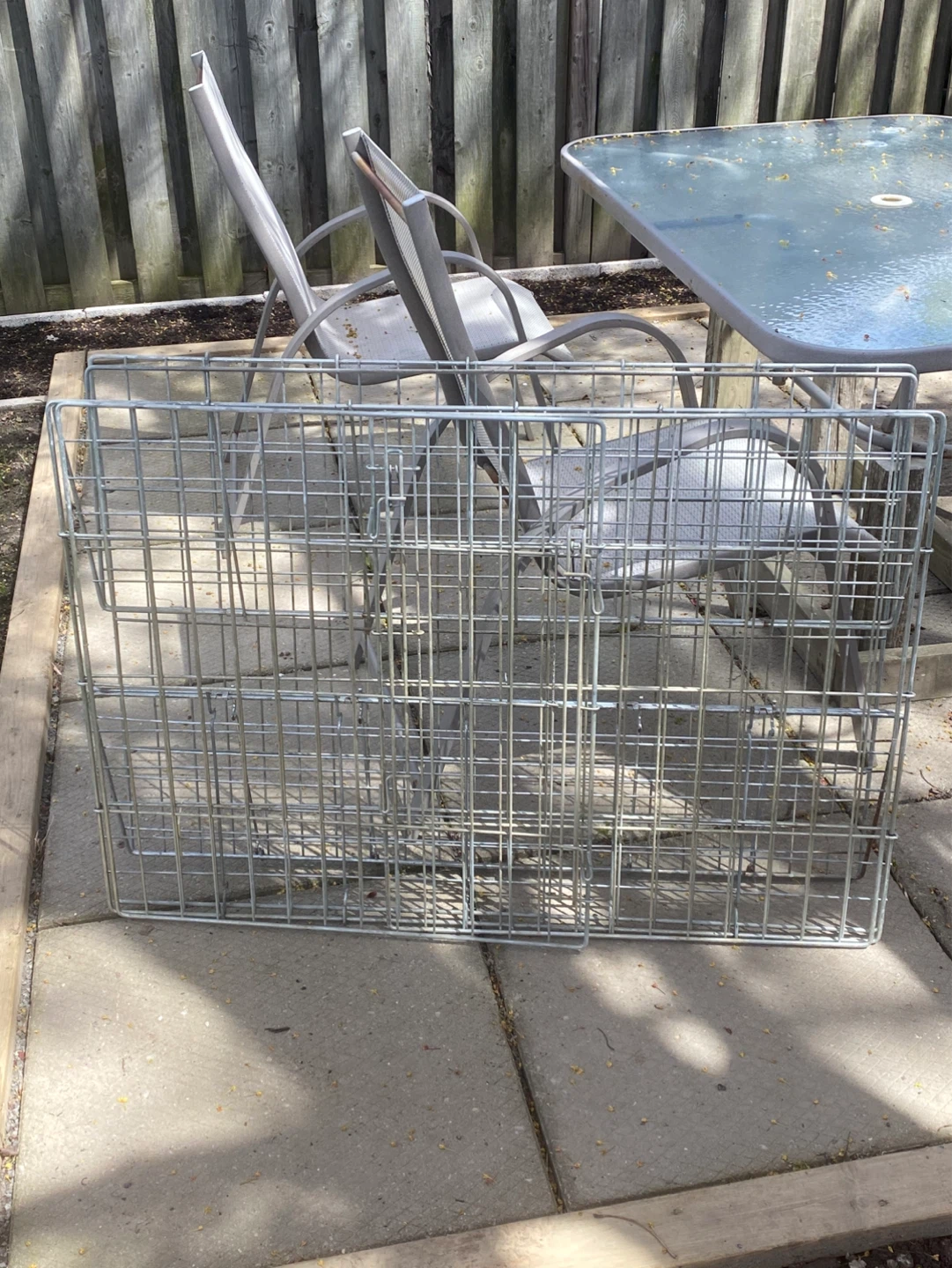 Used Wire Dog Crate / Pet Playpen Panels