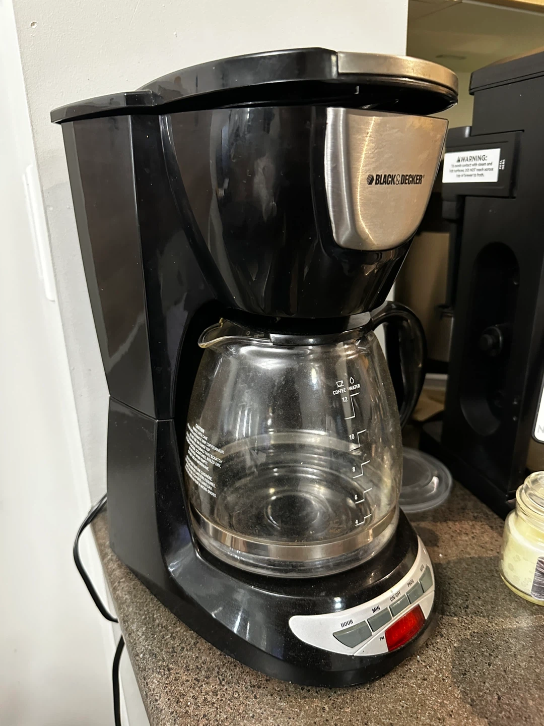 BLACK+DECKER 12-Cup Coffee Maker
