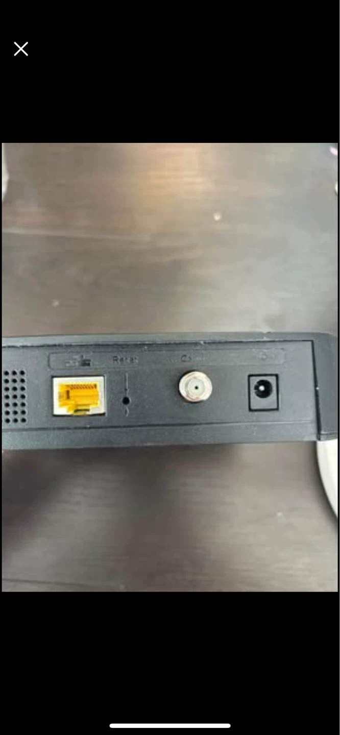 Black Cable Modem - photo 2