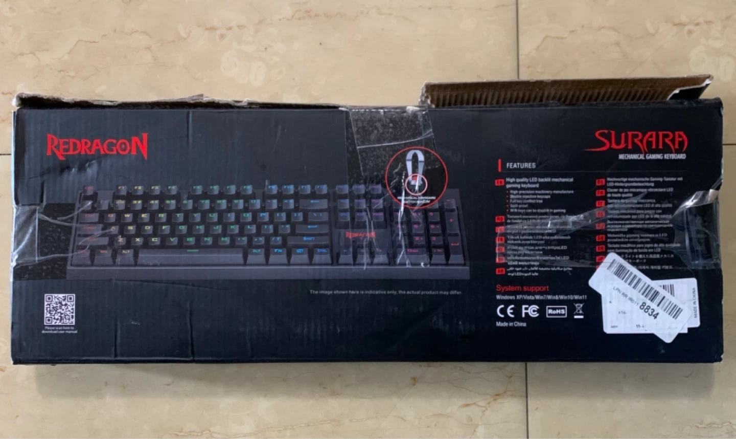 Redragon Surara Mechanical Gaming Keyboard - photo 2