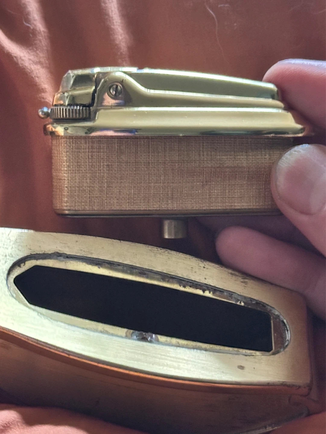 Ronson Varaflame Lovely Vintage  BrassTable Lighter - photo 5