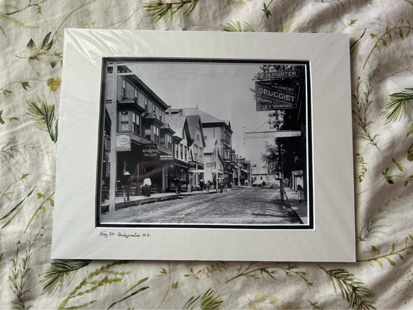 King St. Bridgewater N.S. Historical Photo Print