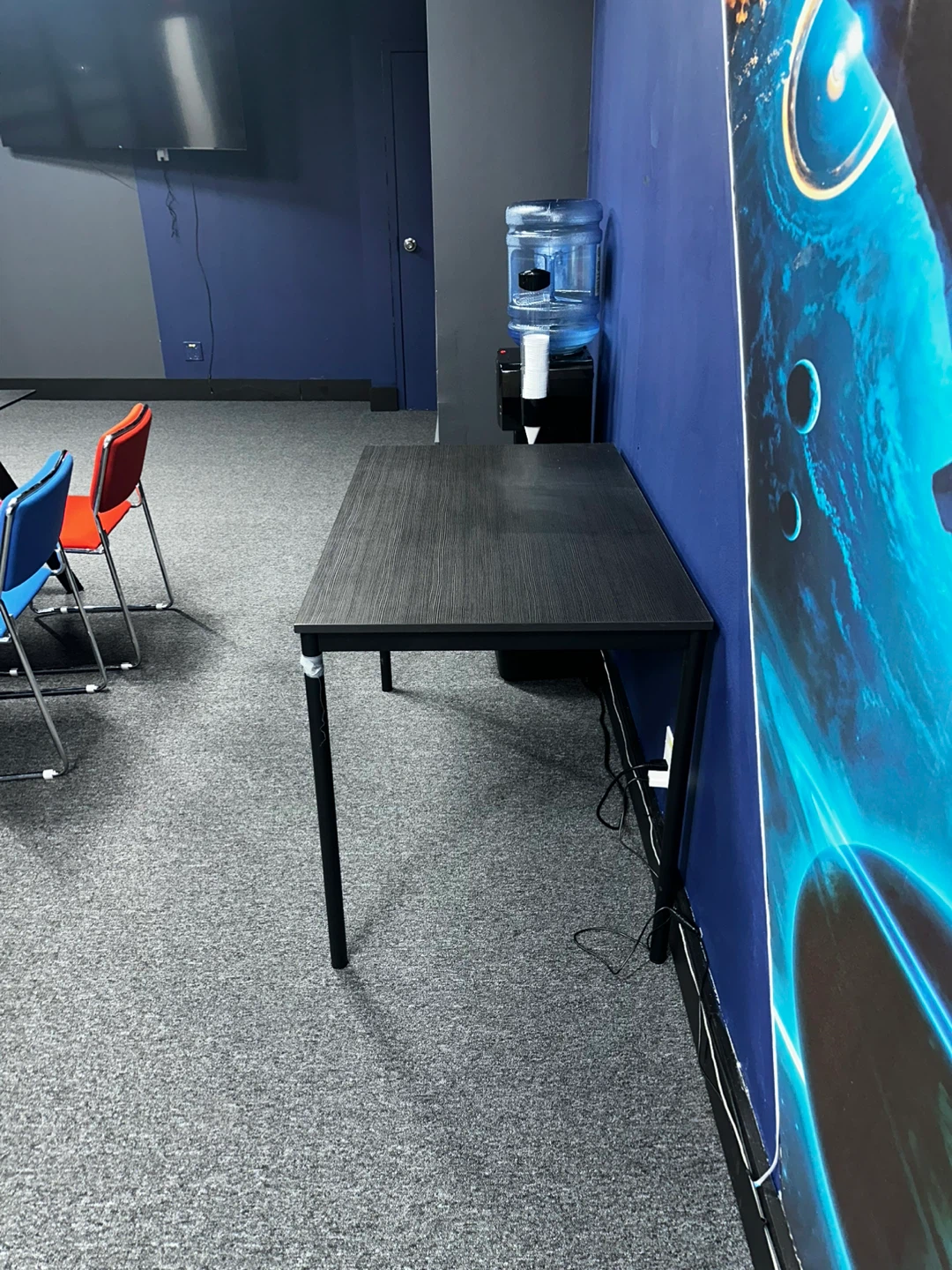 Black Simple Desk - photo 2
