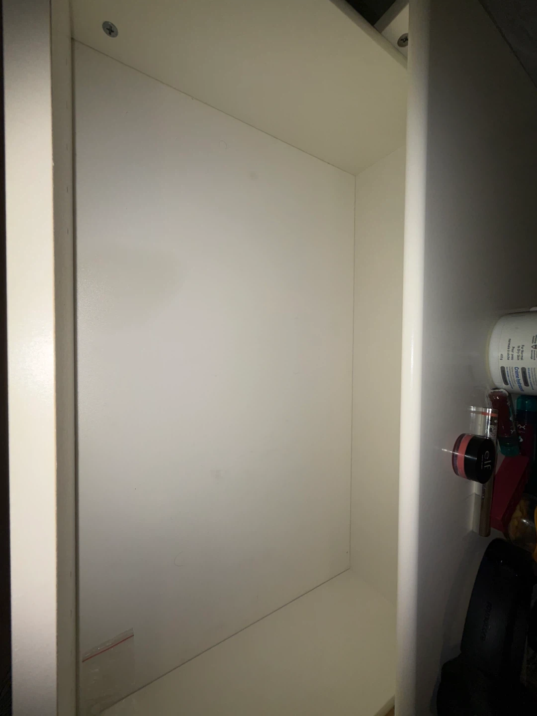White Particle Board Cabinet/Shelf Unit - photo 5