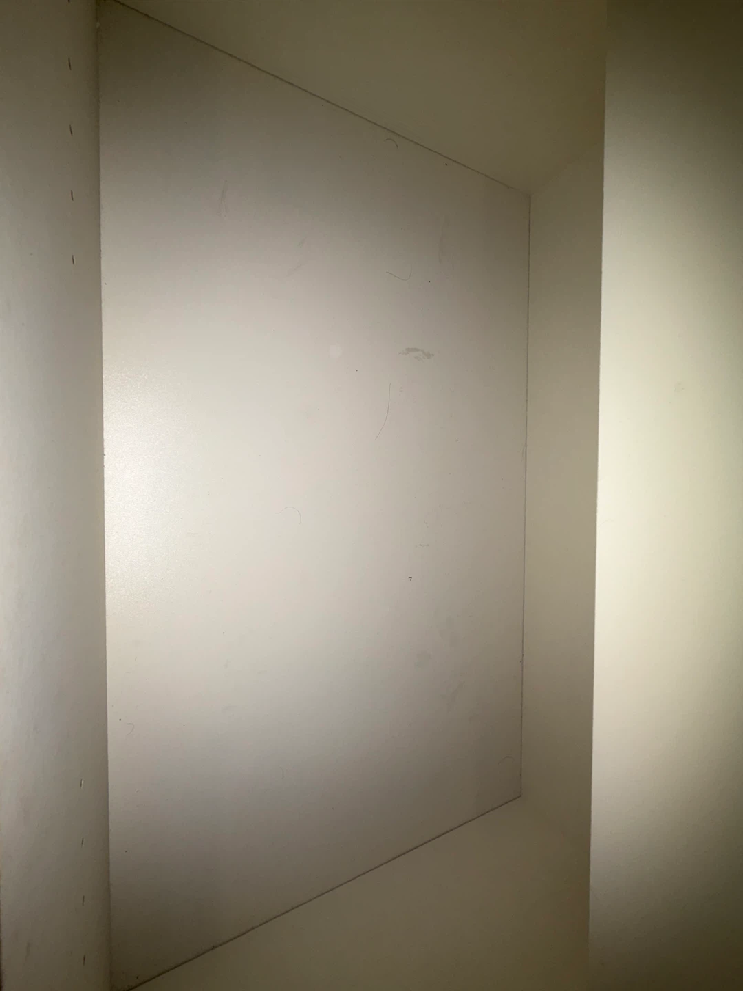 White Particle Board Cabinet/Shelf Unit - photo 3