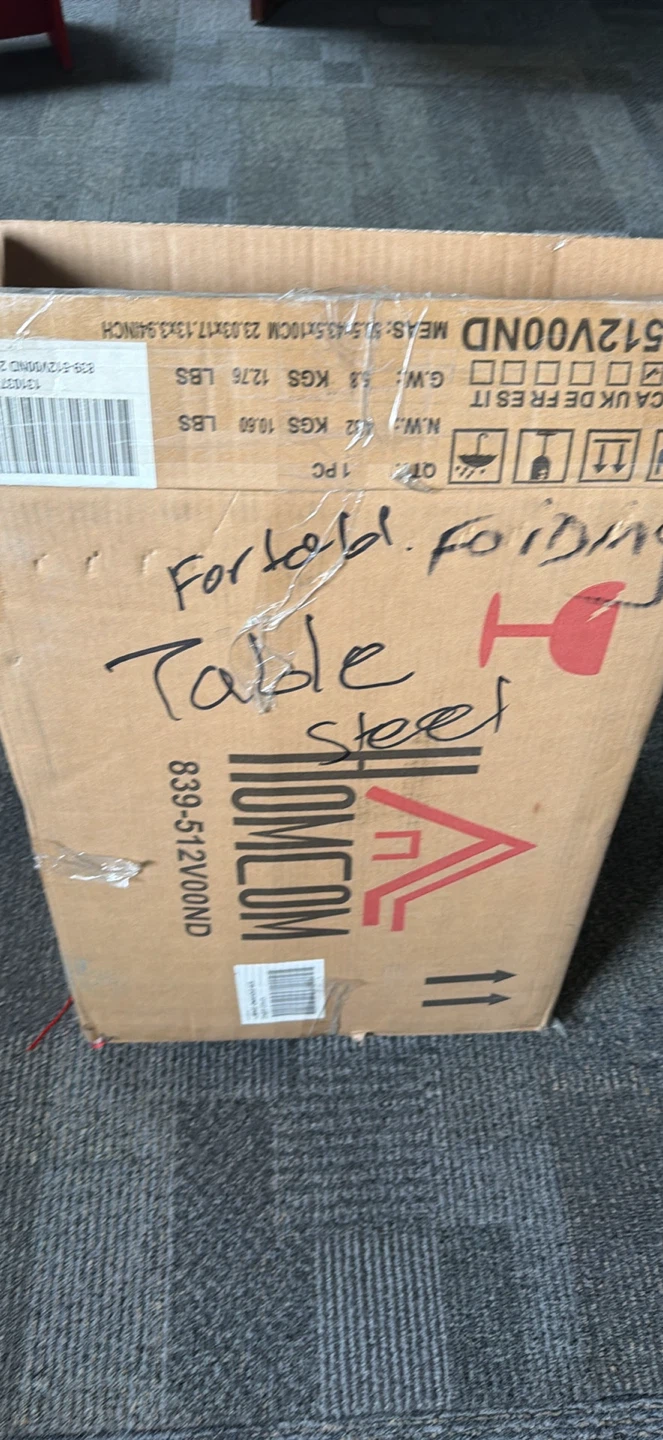 Folding Wood Table - photo 3