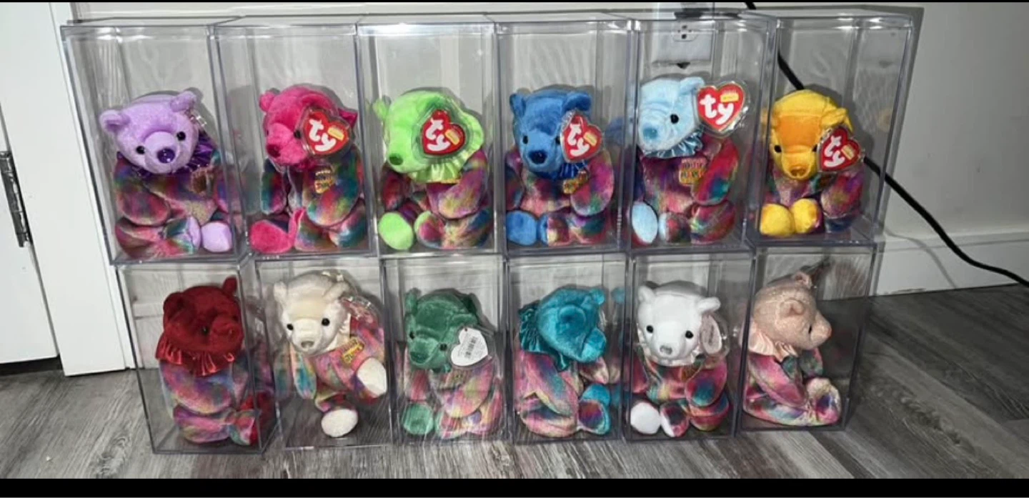Beanie bear birthday collection full set