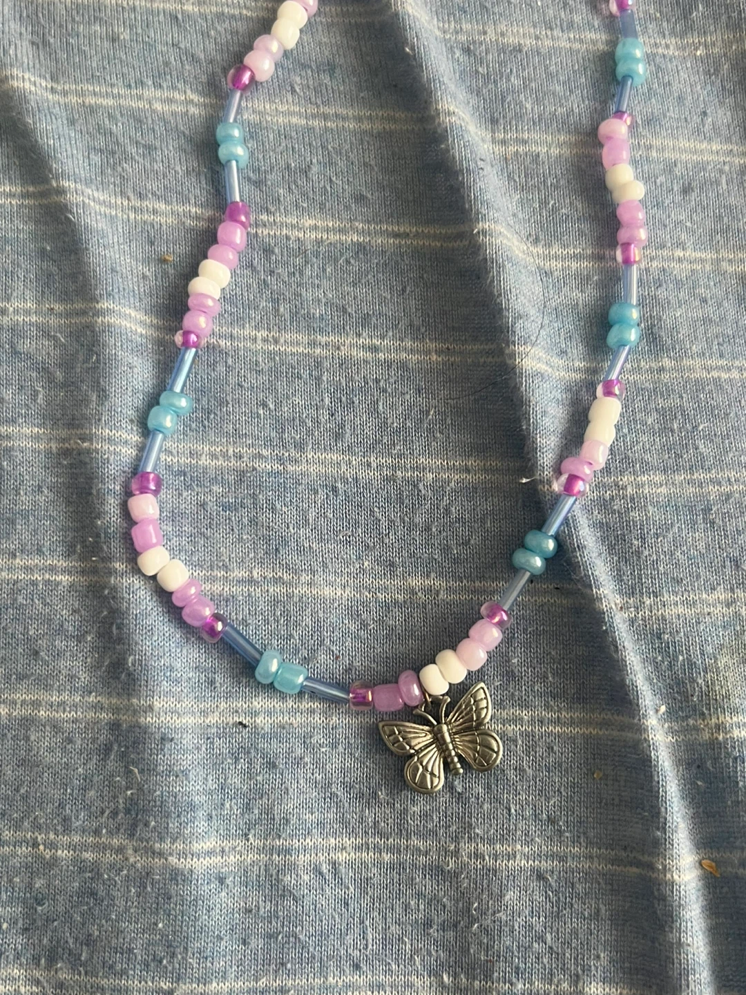 Handmade Beaded Necklaces and Bracelets Set - photo 2