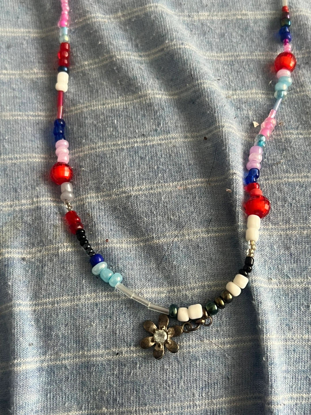 Handmade Beaded Necklaces and Bracelets Set - photo 3
