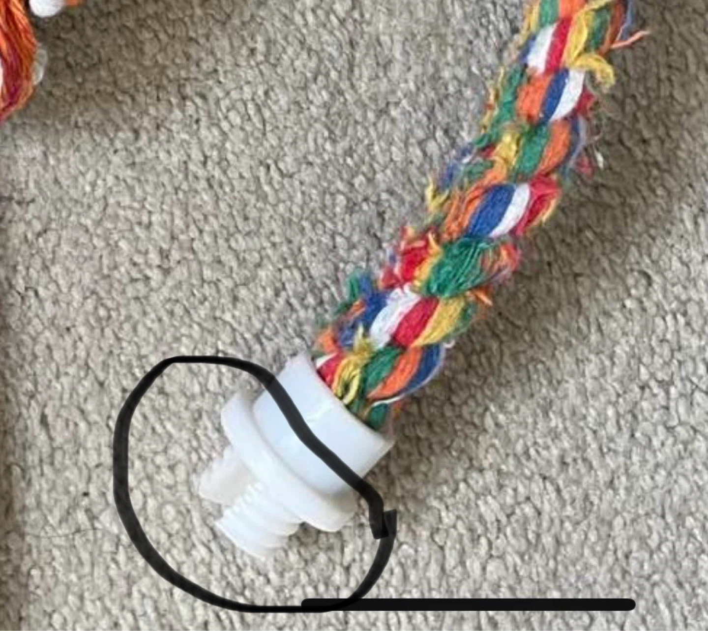 Rainbow Rope Toy