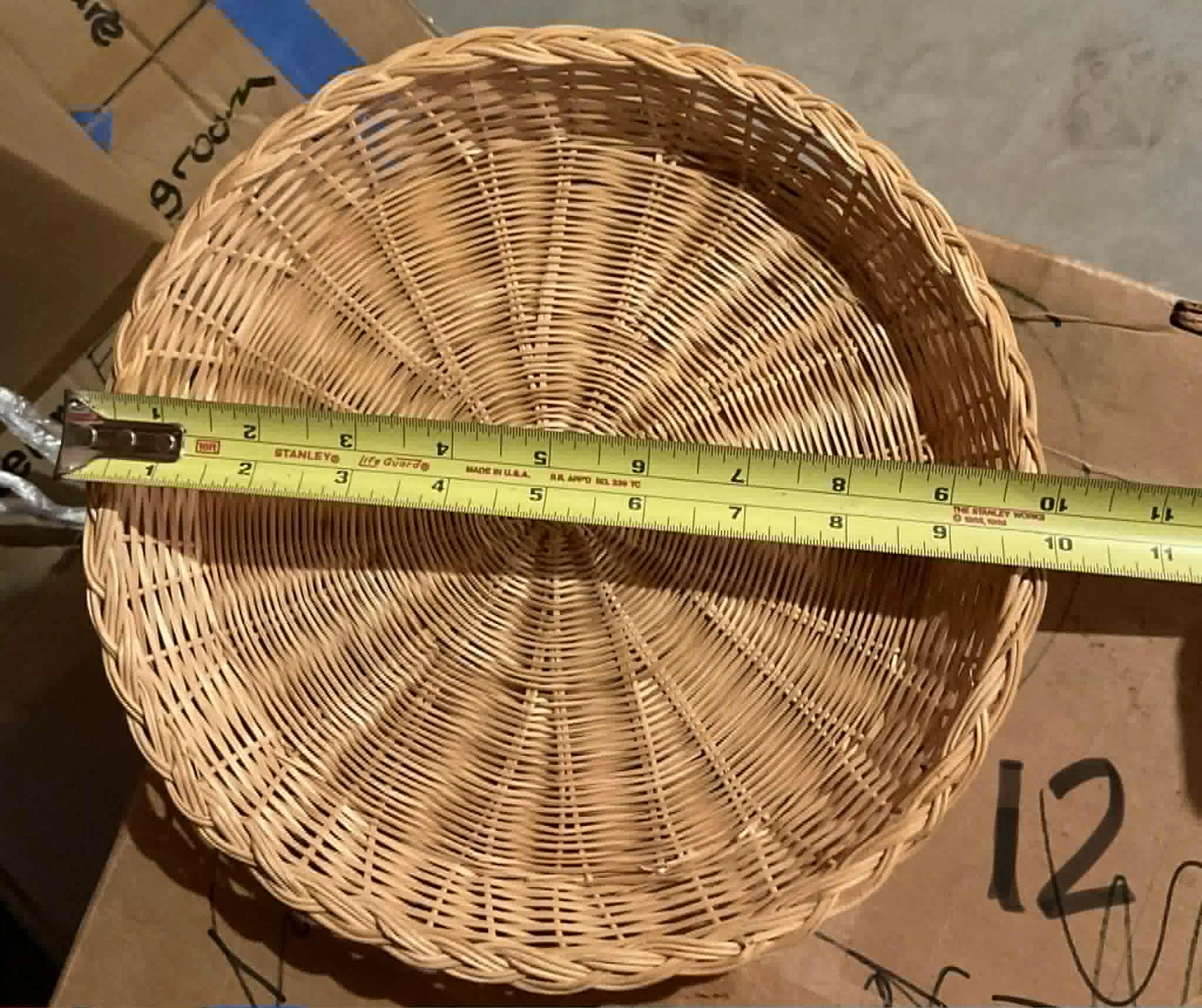 Vintage wicker plates $9 each - photo 4