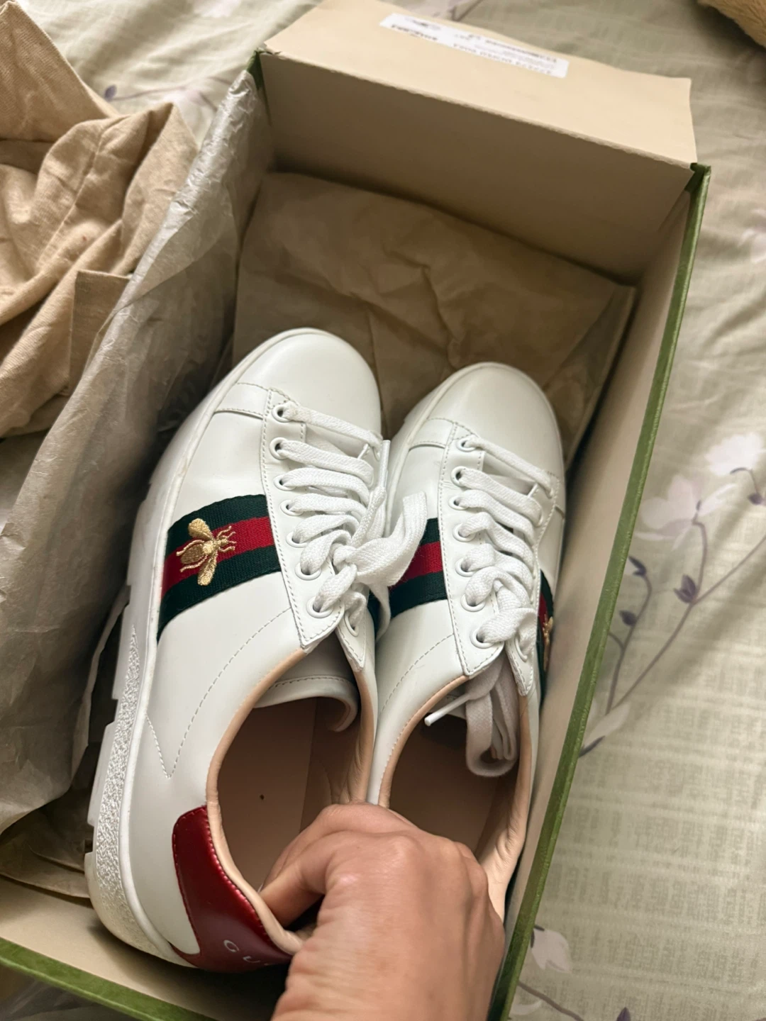 Gucci Women's Sneakers - White Leather