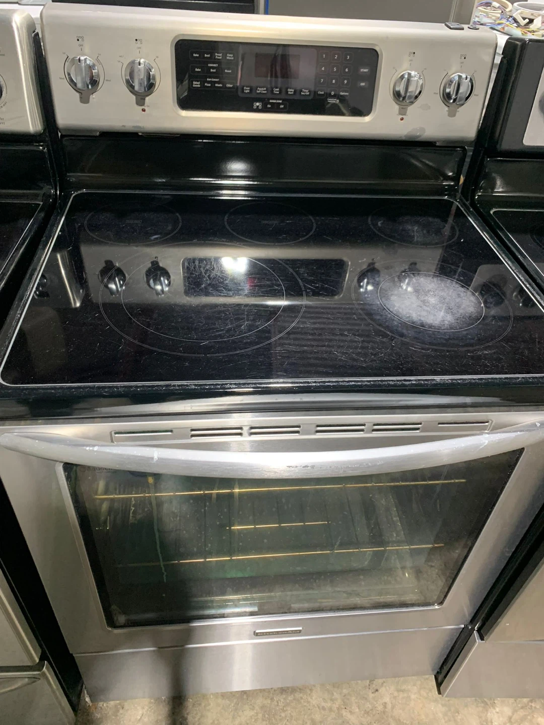 KitchenAid glass stove!!!