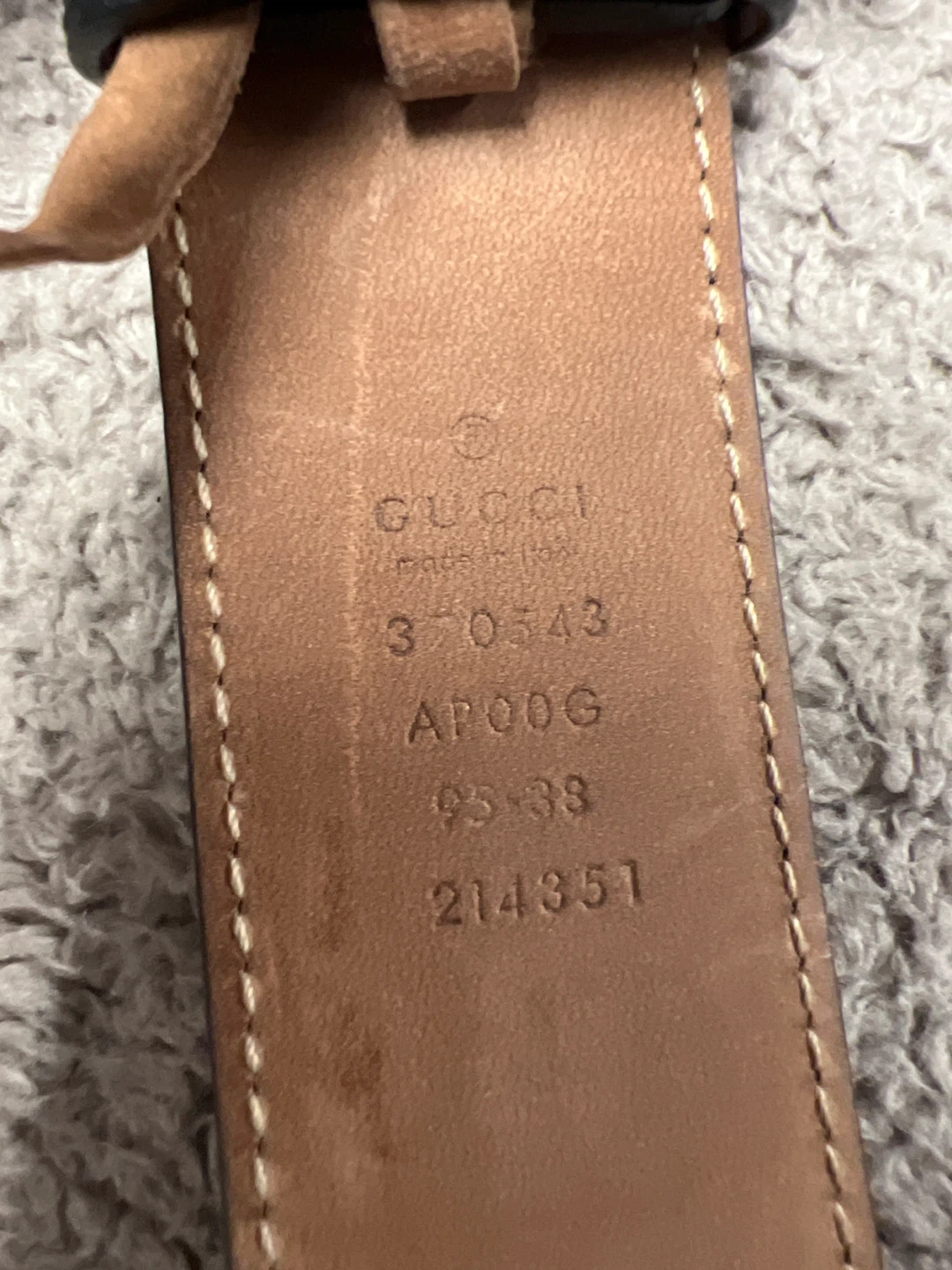 Women’s Gucci thin belt with interlocking G - photo 5
