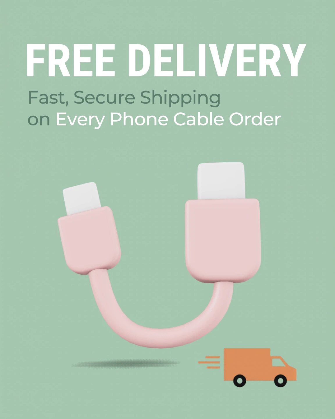 FDLIIDY Fast Charging Cable USB-C to USB-A Black 2m - photo 2