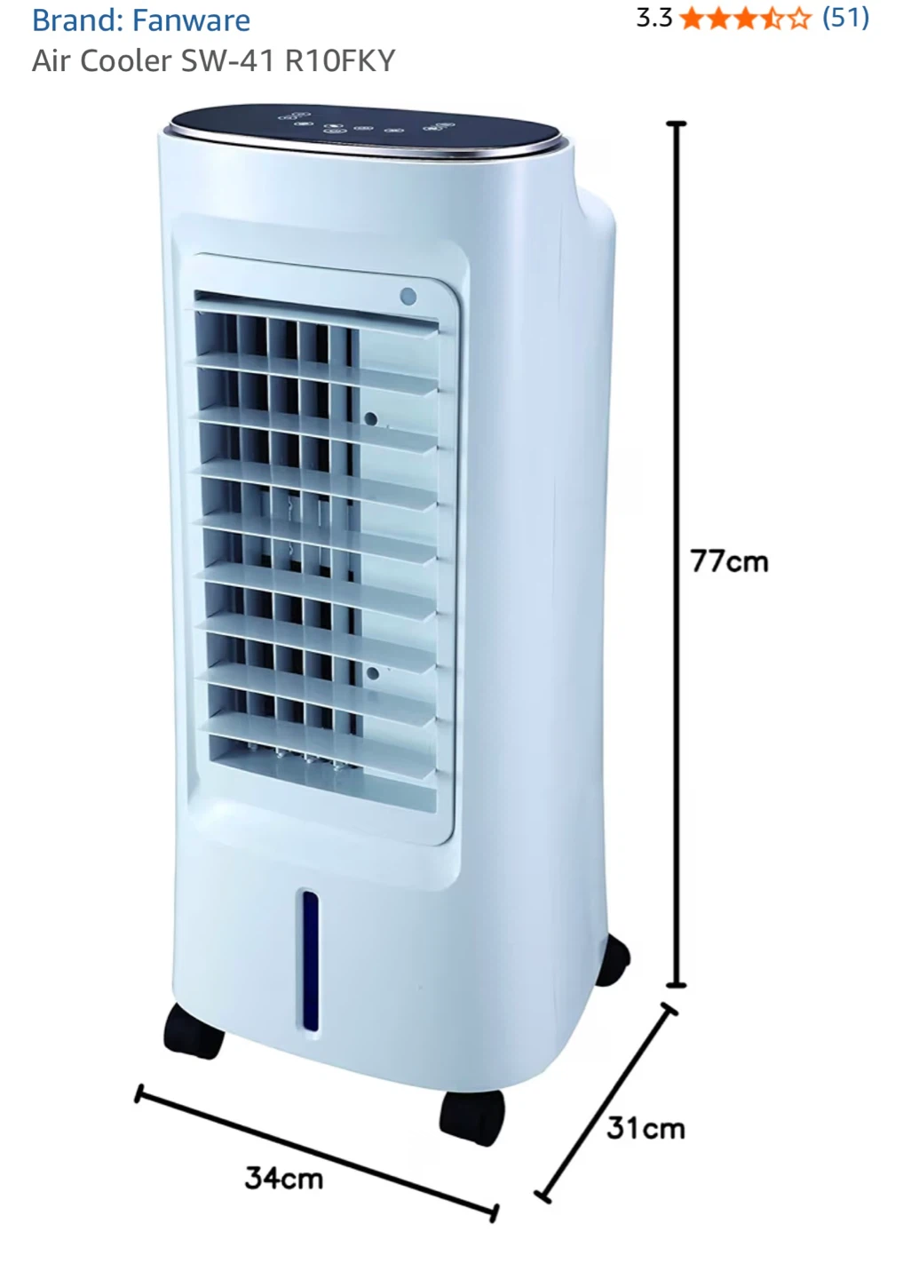 Fanware Air Cooler SW-41