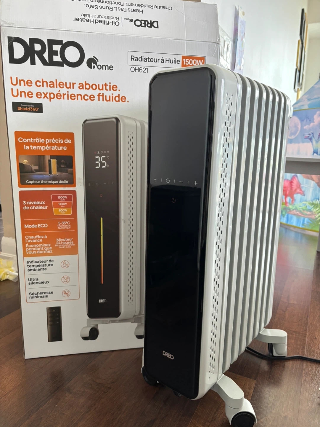 Dreo Oil-Filled Heater Radiator 1500W