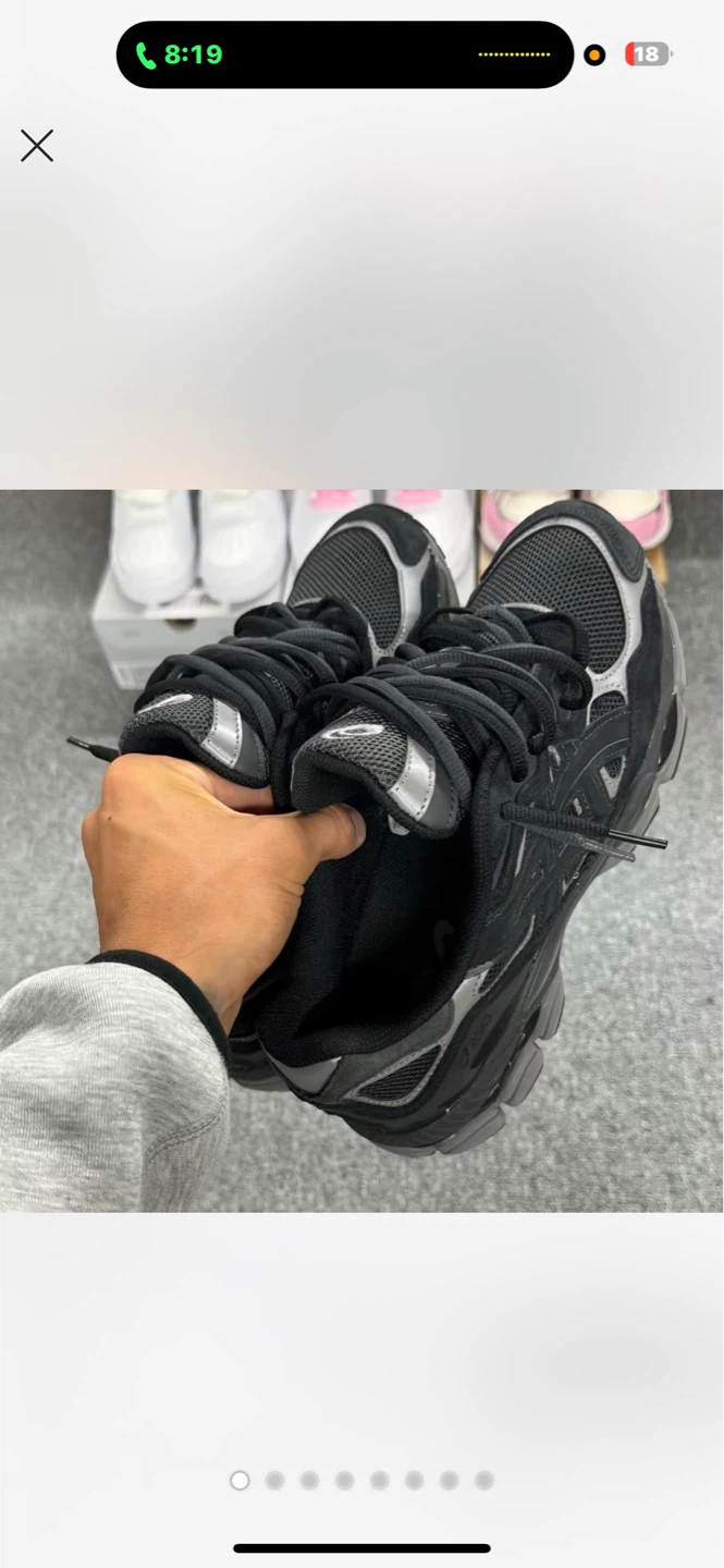 ASICS GEL-Kayano 20 Black Running Shoes