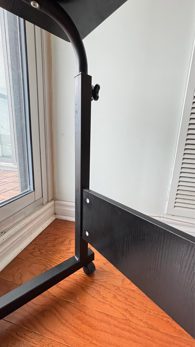 Adjustable Rolling Bedside Table - photo 4