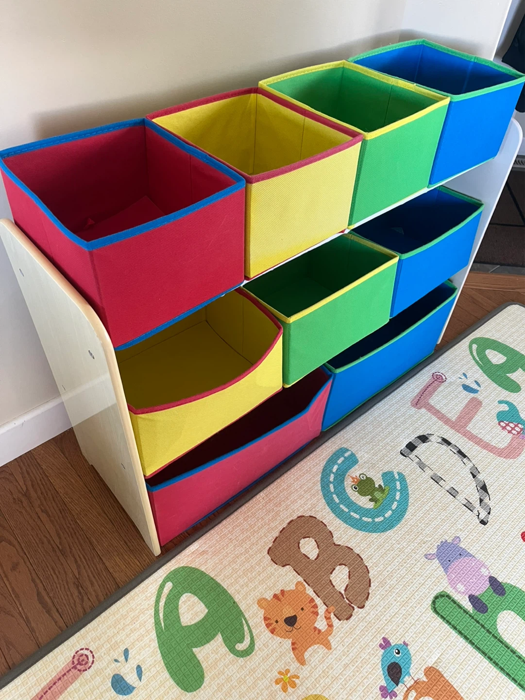 Multi-colour Toy Organizer Storage Unit