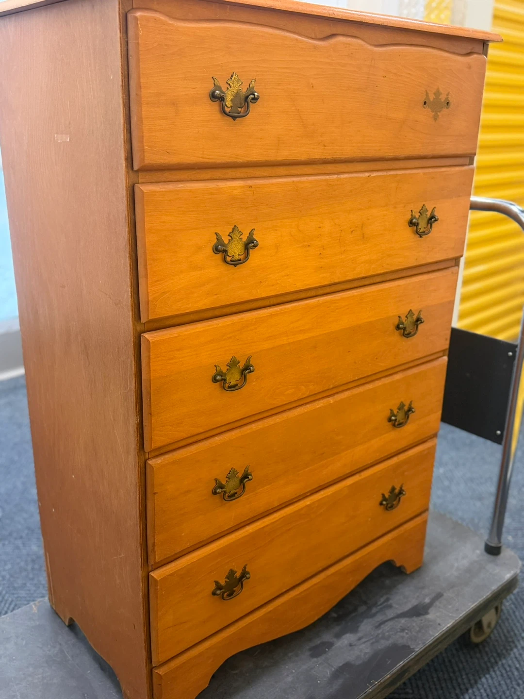 Vintage Wood Dresser - photo 2