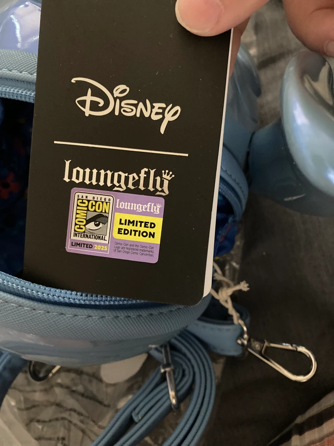 Lilo & Stitch Loungefly Hard Bag Purse Limited SDCC Comic Con - photo 3
