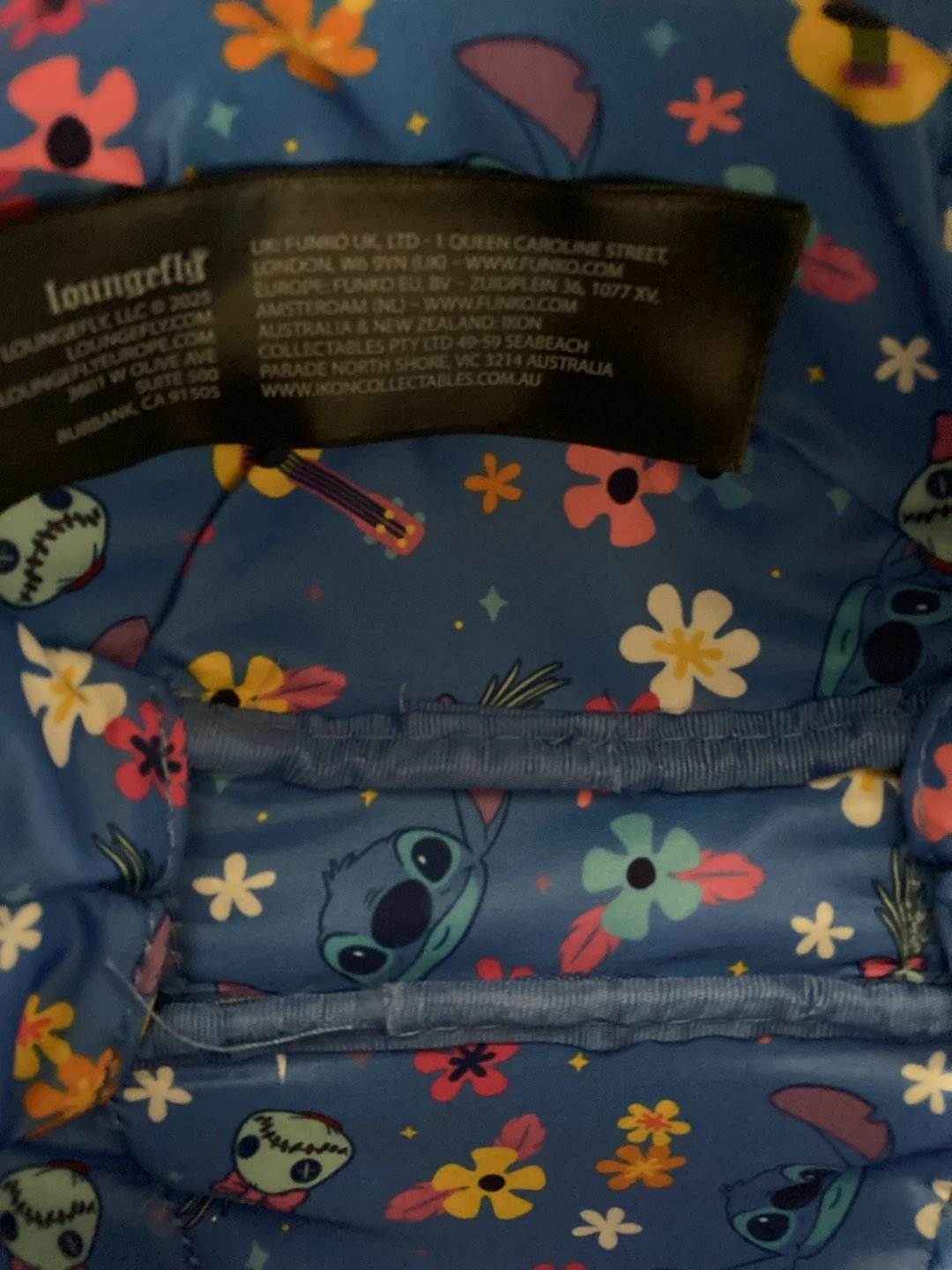 Lilo & Stitch Loungefly Hard Bag Purse Limited SDCC Comic Con - photo 4
