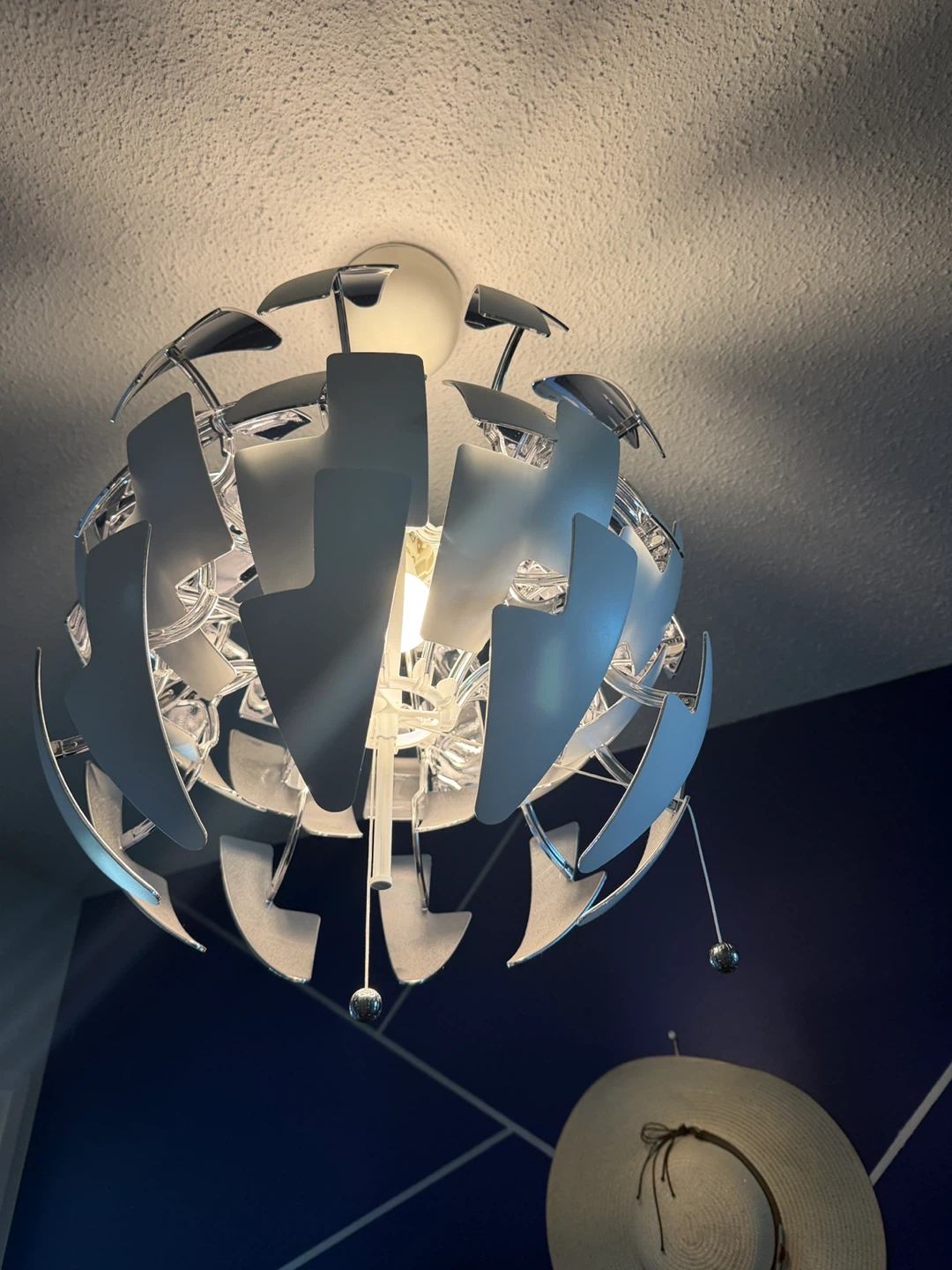 IKEA PS 2014 Pendant Lamp - White/Silver, 35 cm - photo 4