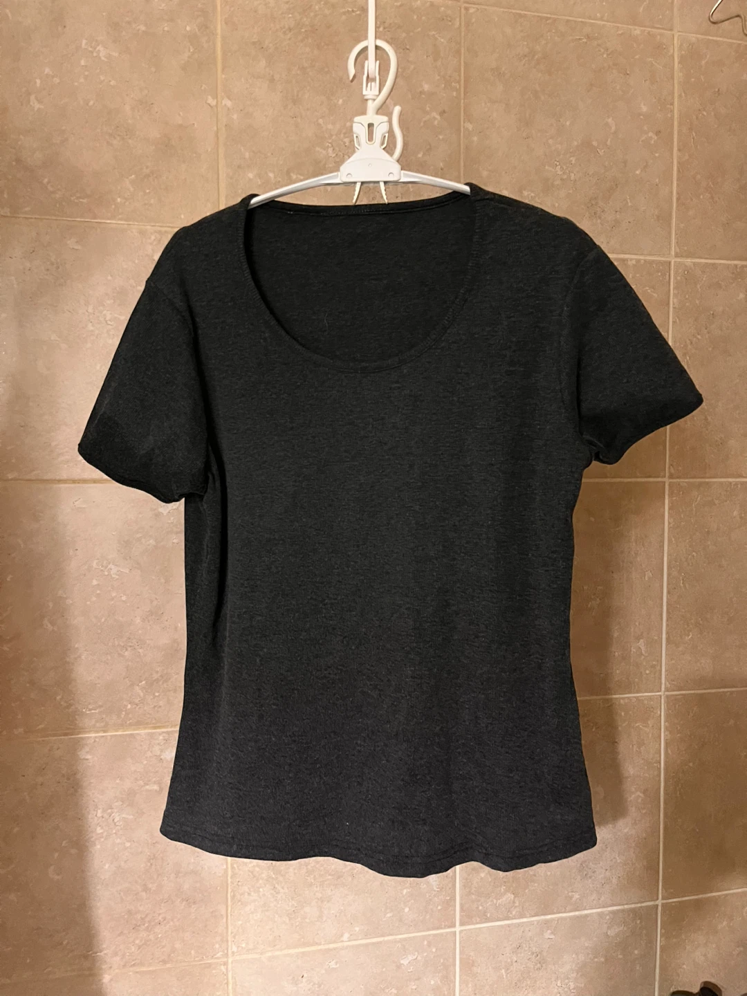 Stretchy Dark Grey T-Shirt