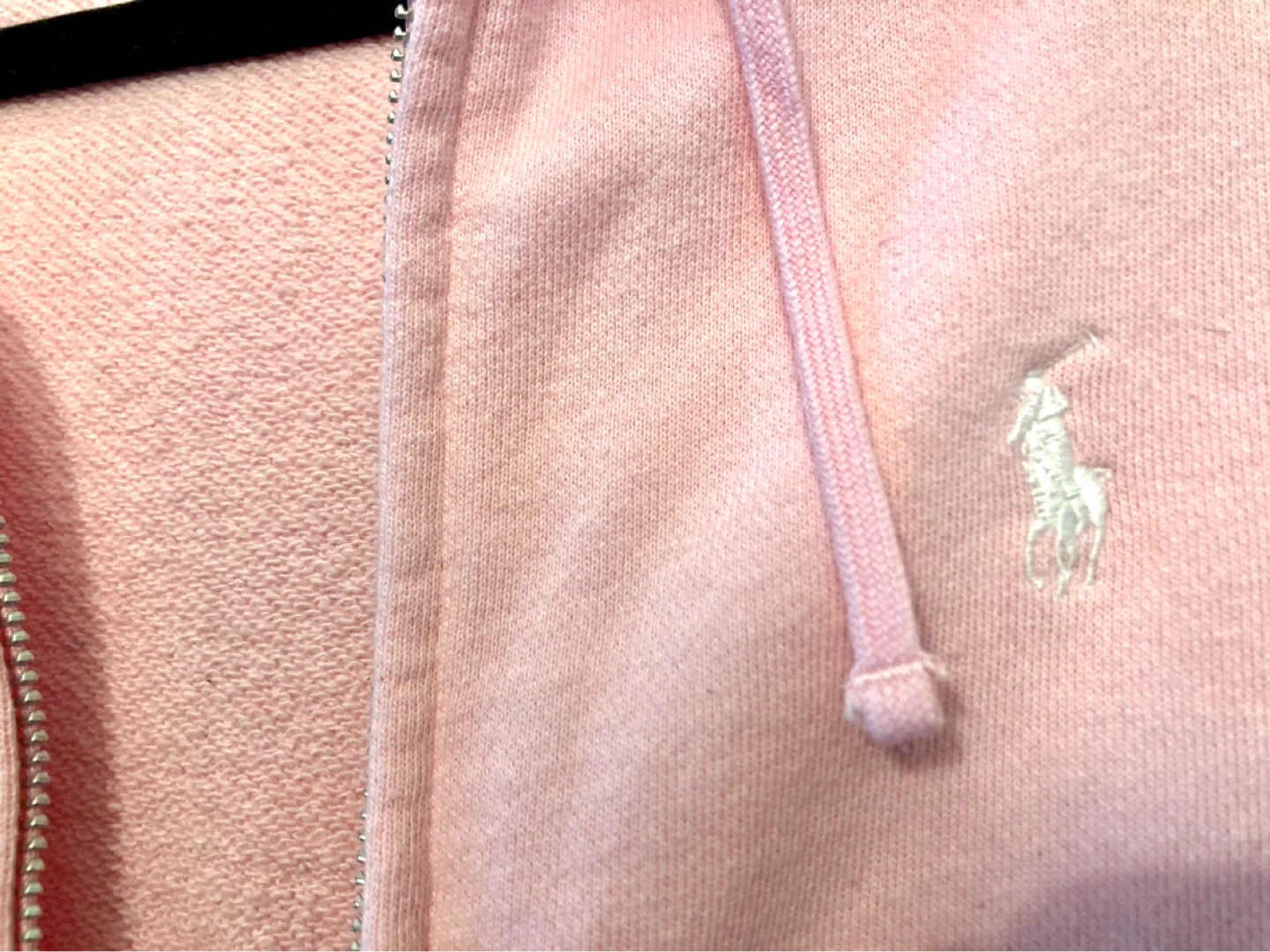 Ralph Lauren Sport Pink Zip-Up Hoodie - photo 4
