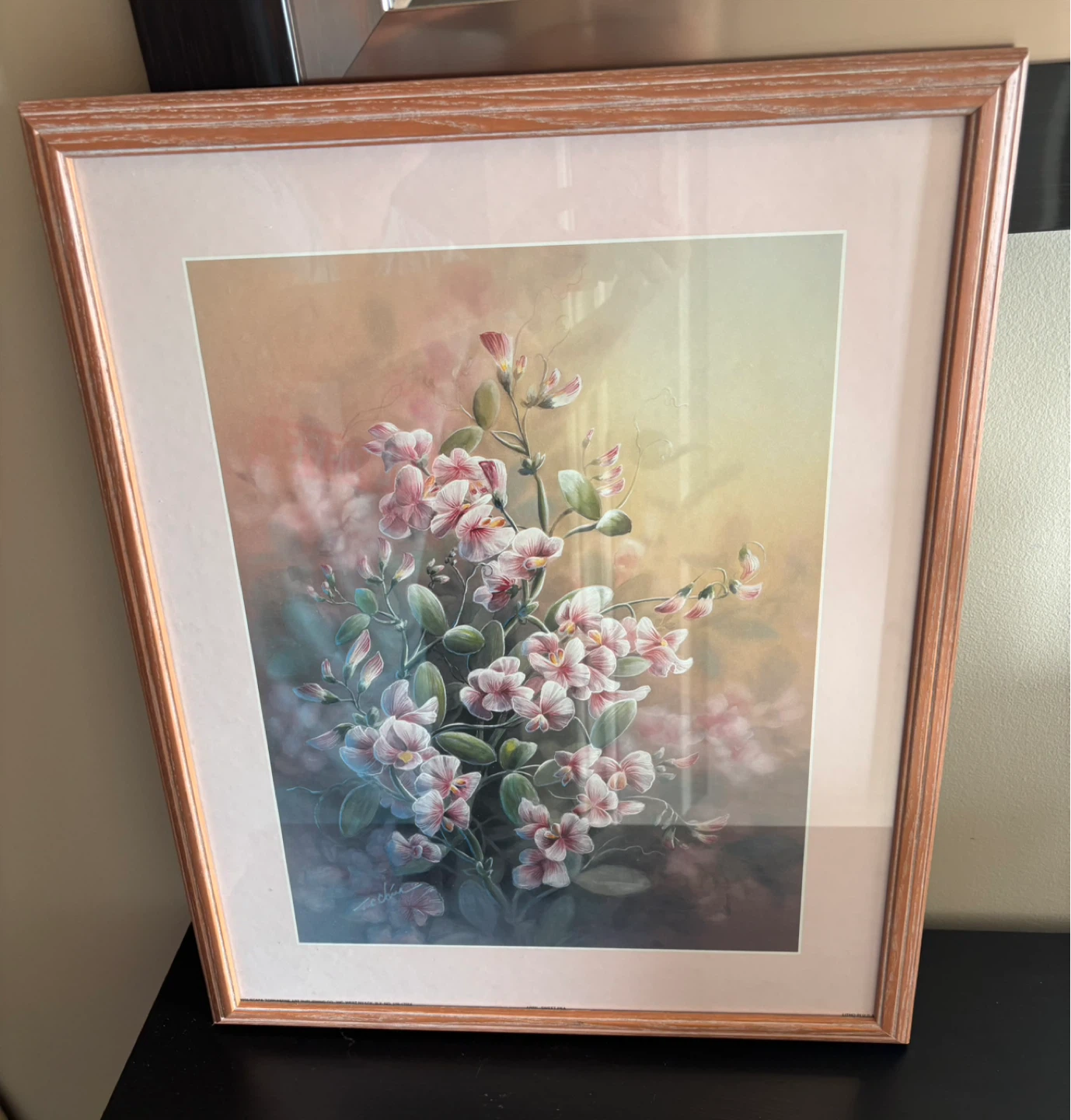 Framed Floral Print