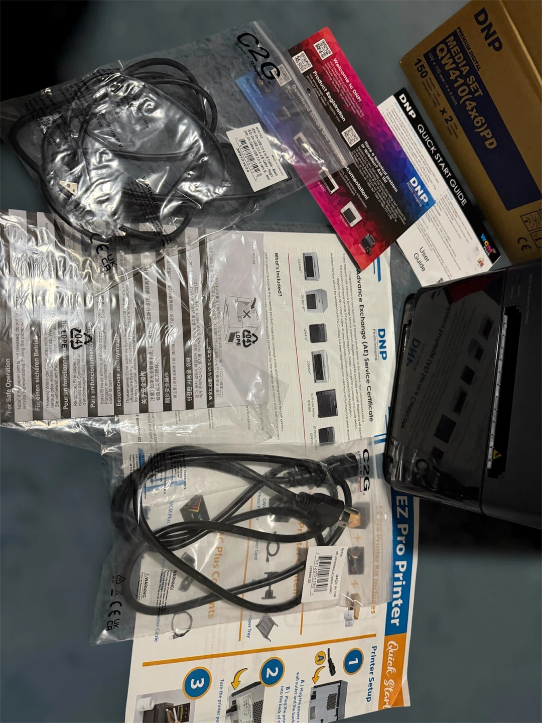 DNP QW410 (4x6) Photo Printer for Sale – Like New - photo 3