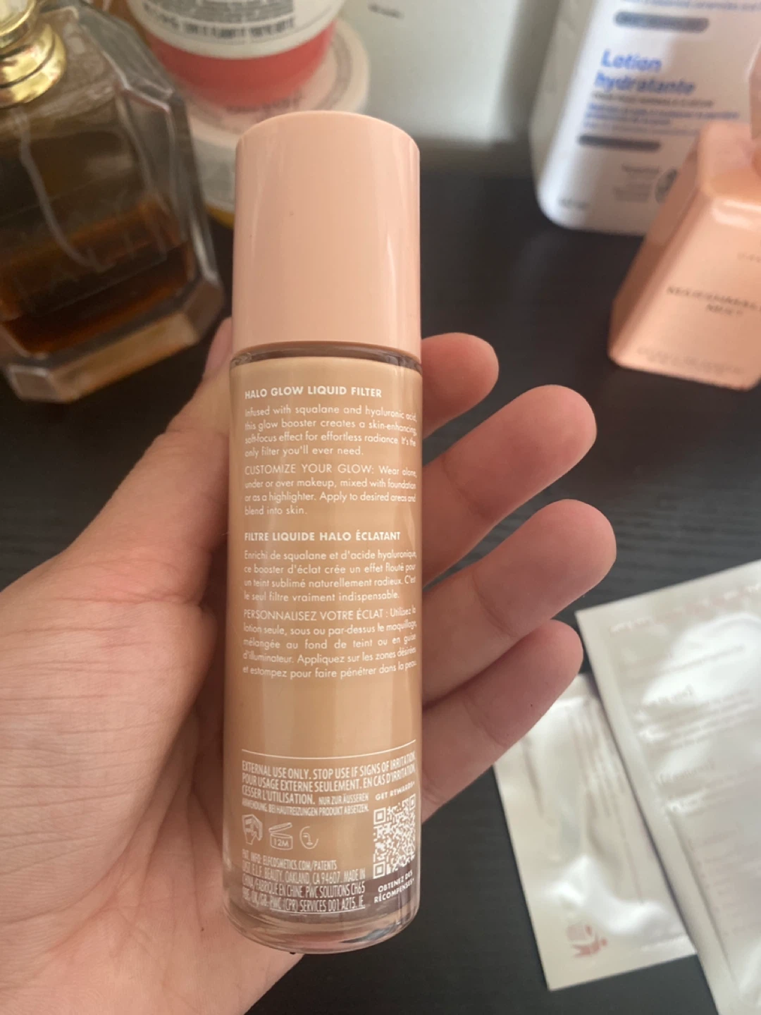 e.l.f. Halo Glow Liquid Filter - Shade 0.5 Fair - photo 3