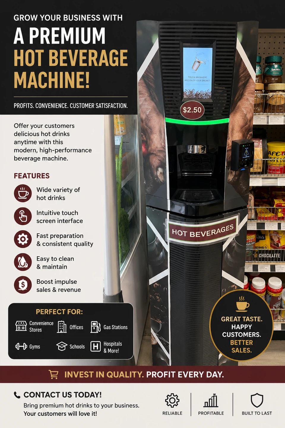 Premium Hot Beverage Machine