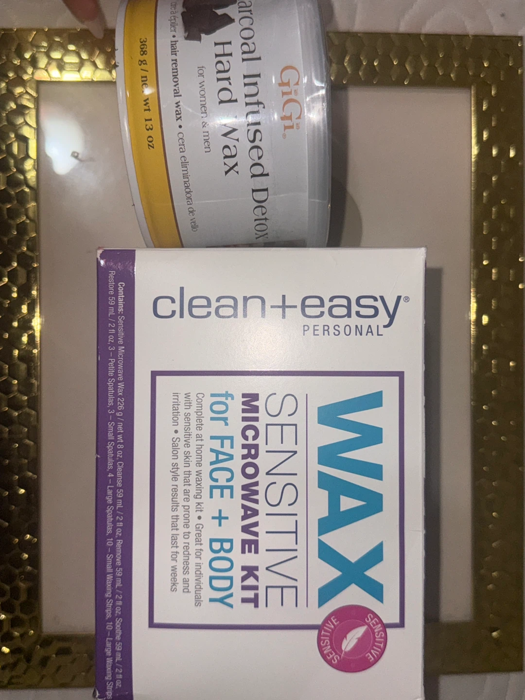 Clean+Easy Sensitive Microwave Wax Kit for Face + Body