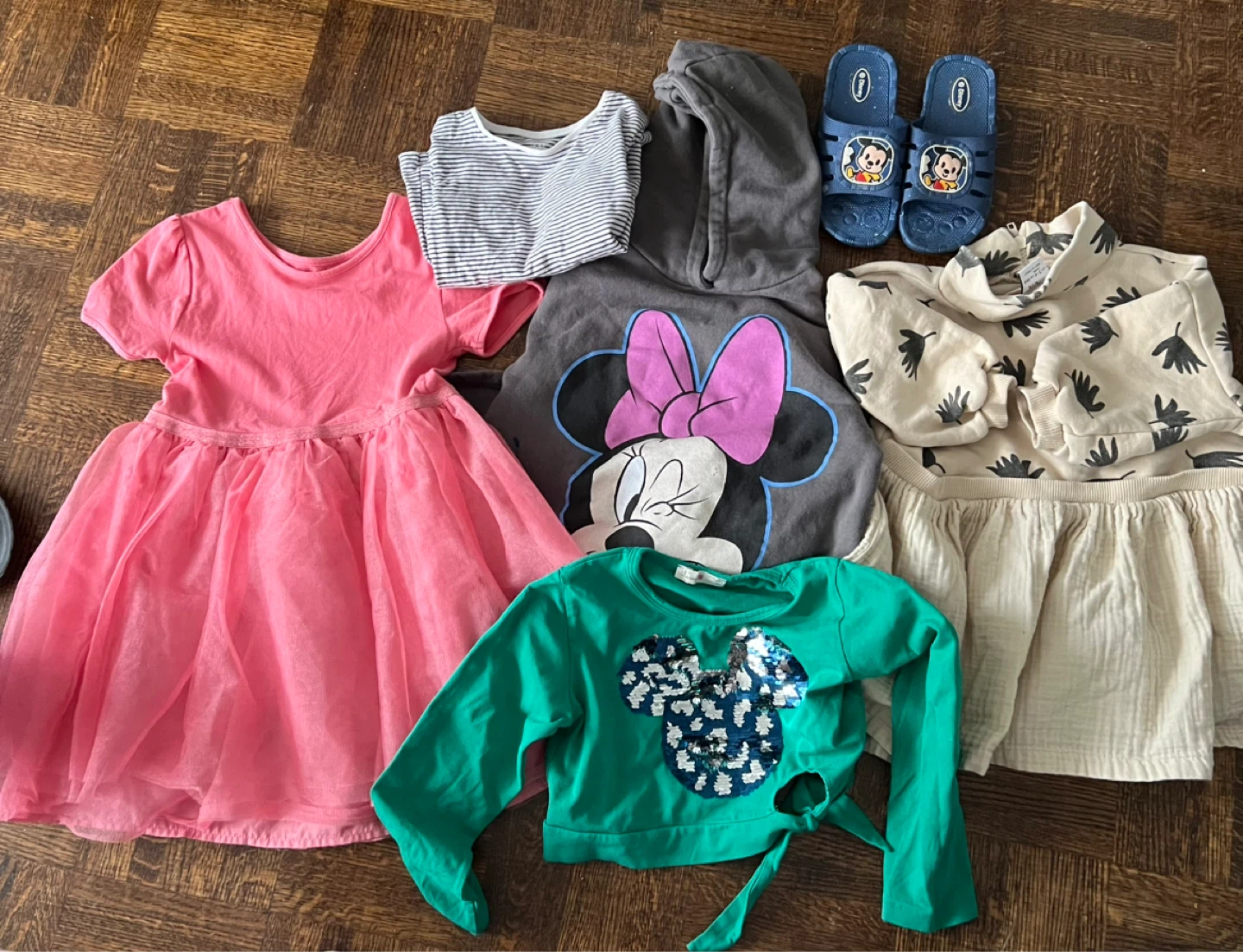 Kids' Disney Minnie Mouse Clothing Bundle