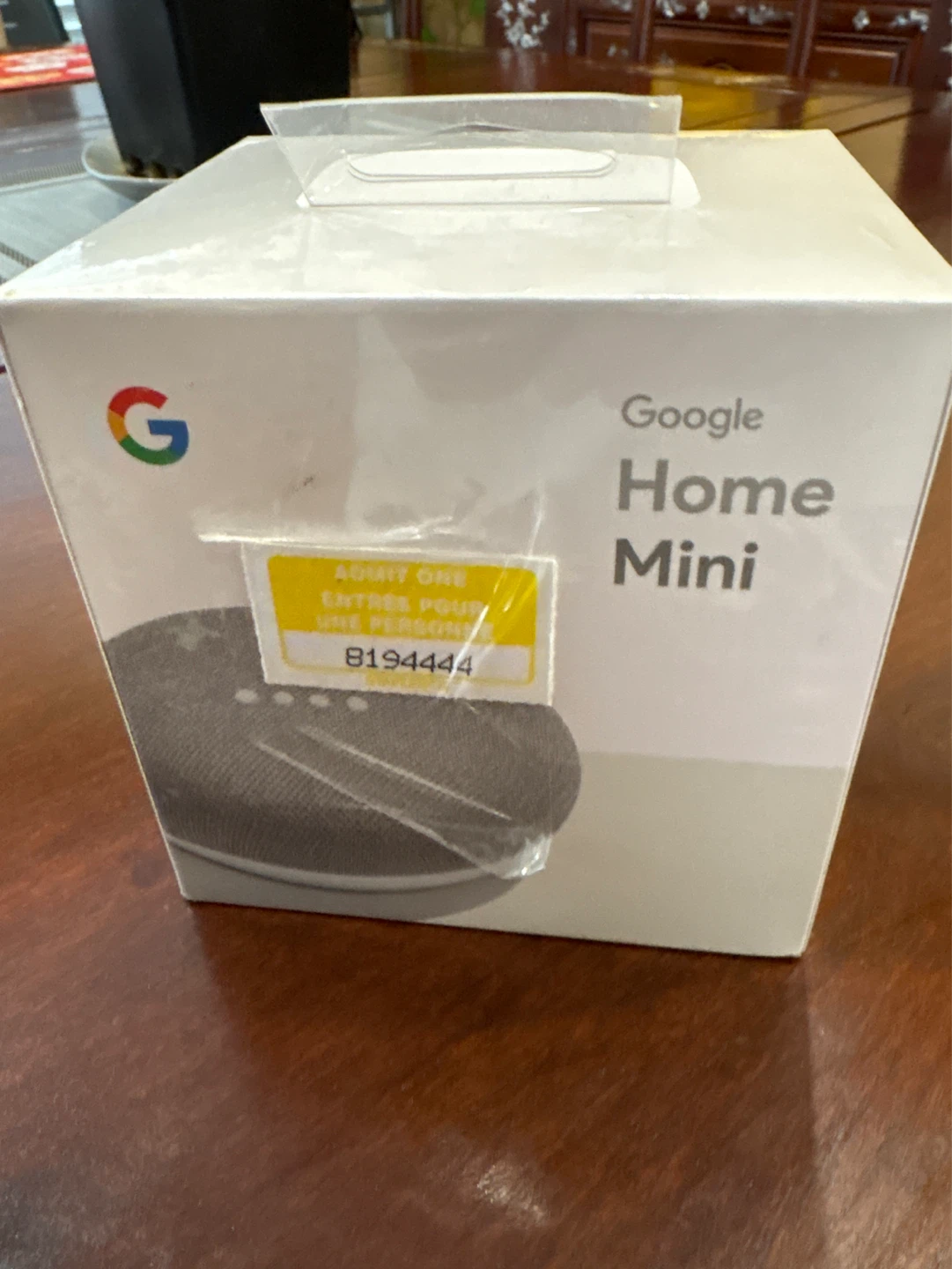 Google Home Mini Charcoal