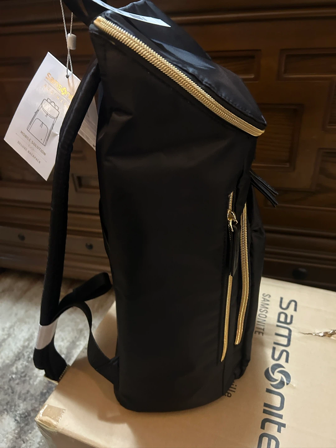 Samsonite Black Deluxe Backpack - photo 5