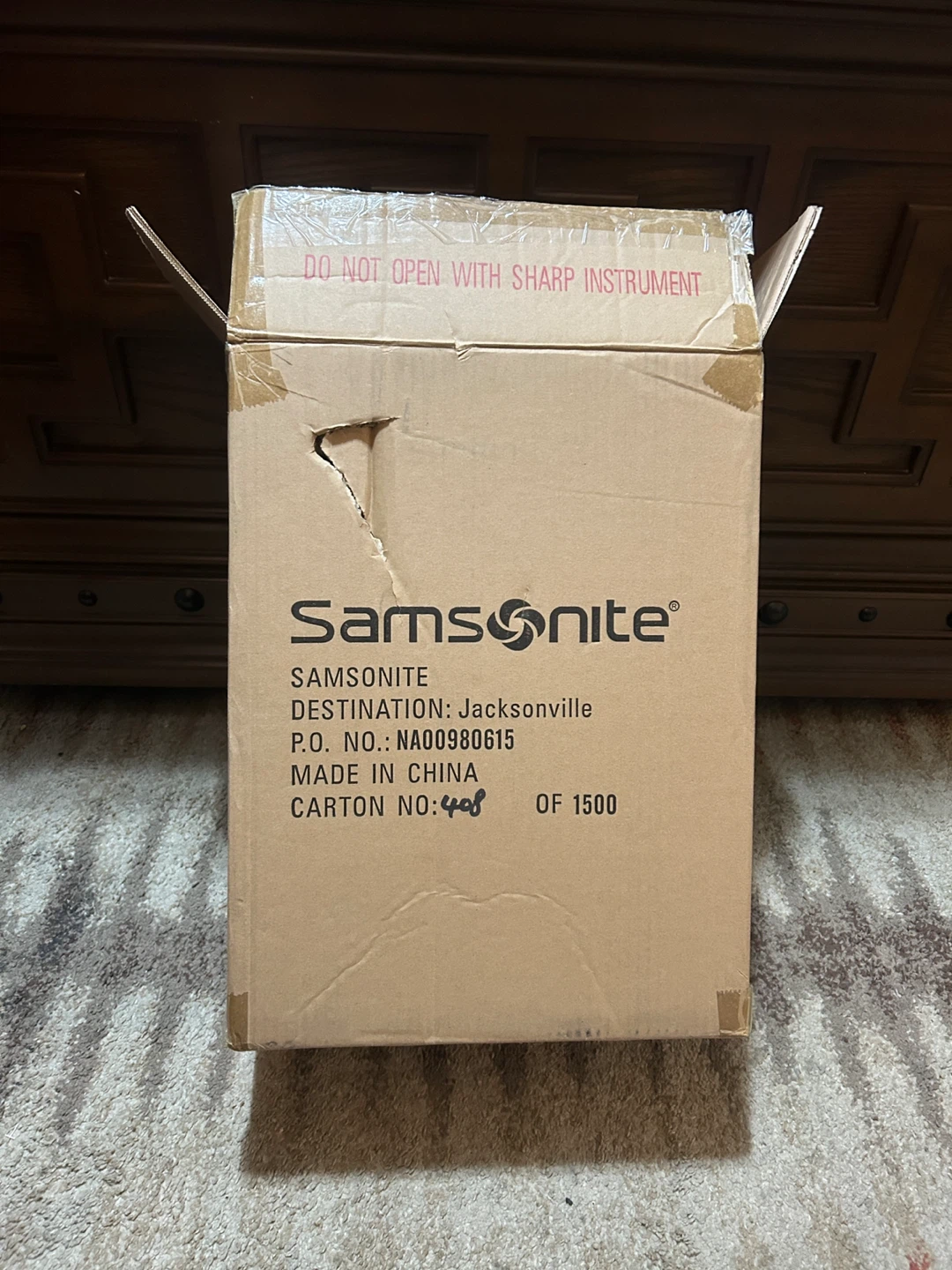 Samsonite Black Deluxe Backpack