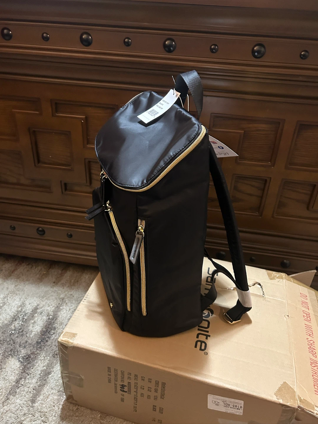 Samsonite Black Deluxe Backpack - photo 3
