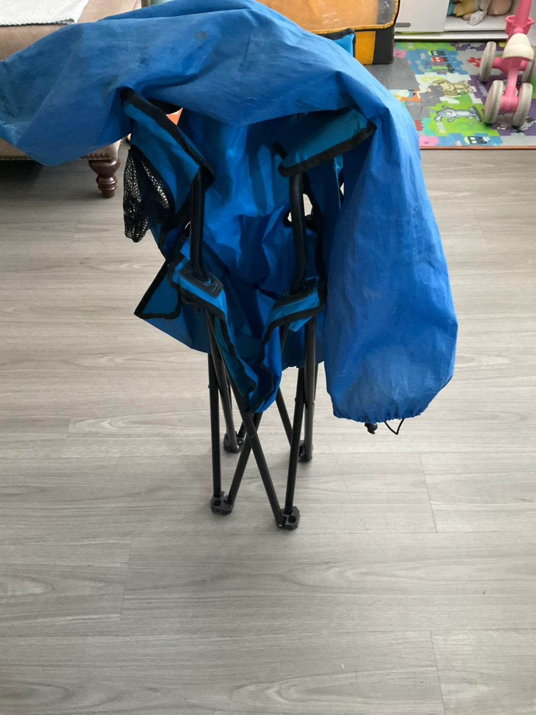 Blue Folding Camping Chair - photo 3