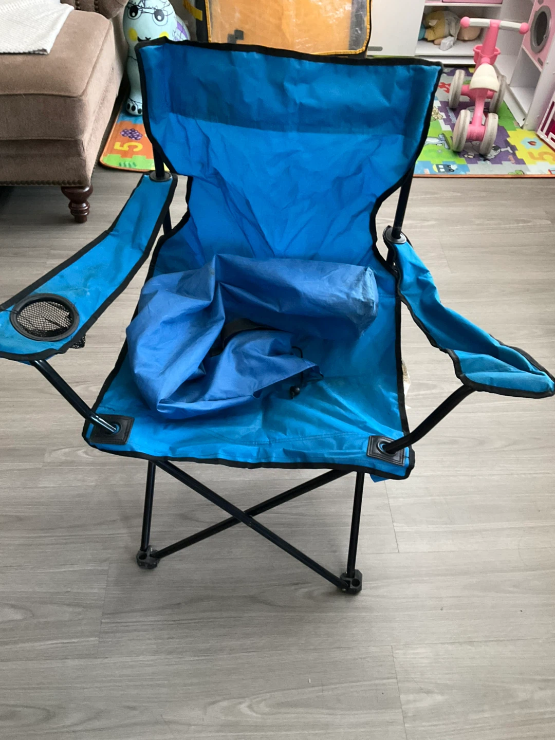 Blue Folding Camping Chair