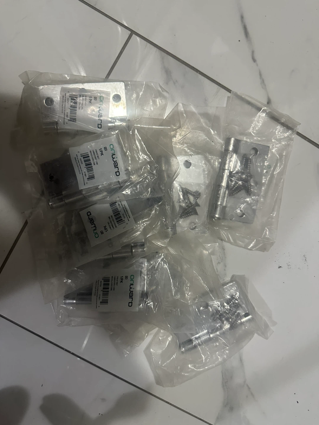 Onward Door Hinges with Screws