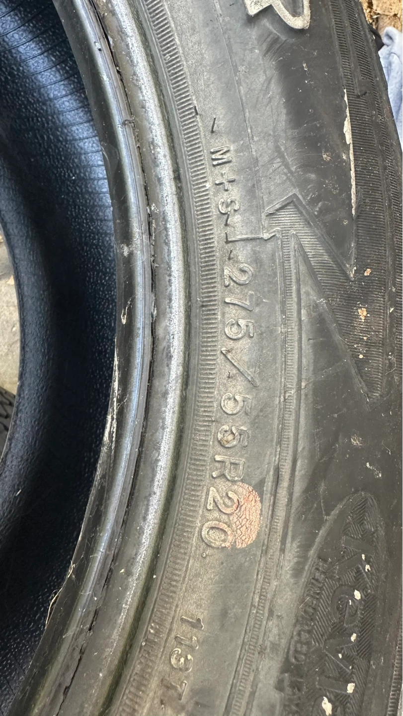 Goodyear Wrangler Tires - 275/65R20 - photo 2